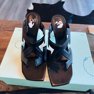 Off-White Logo Sandals